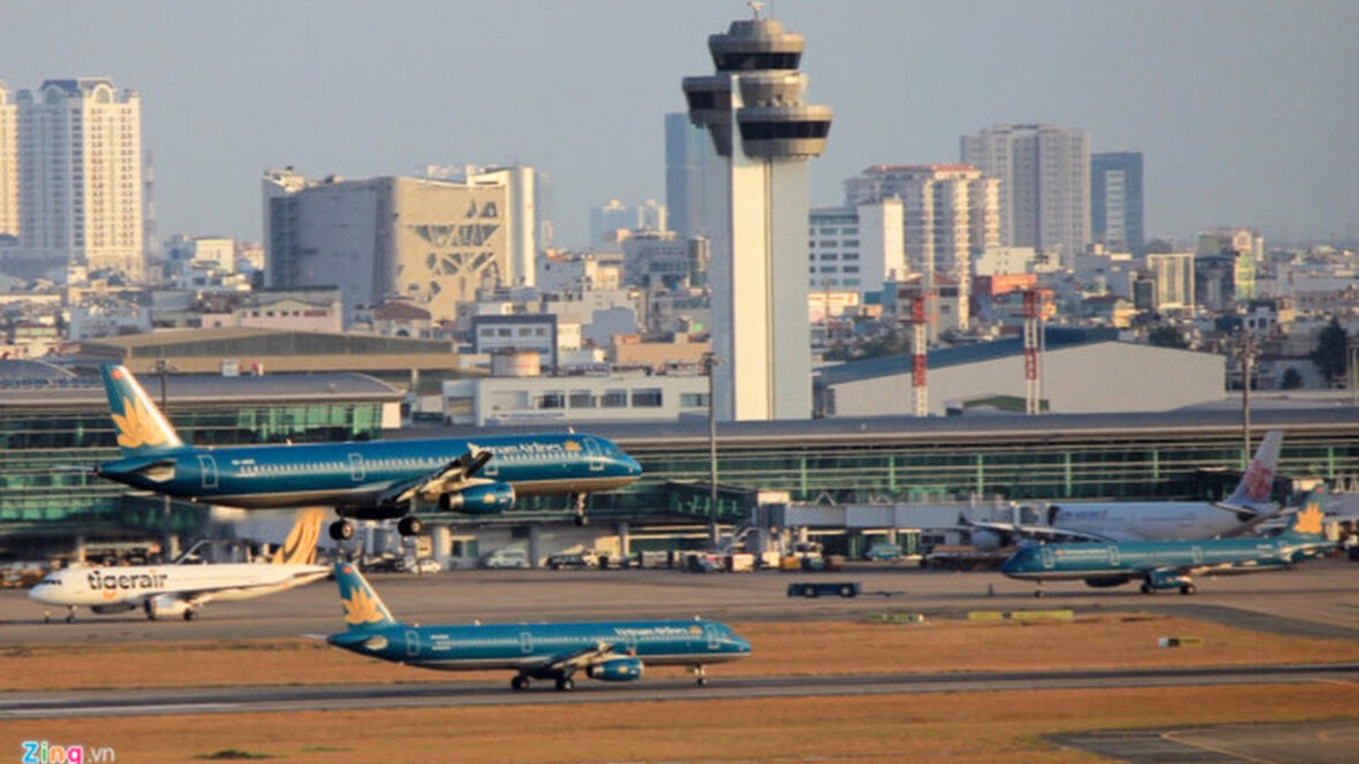 SGN Airport in Ho Chi Minh City of Vietnam